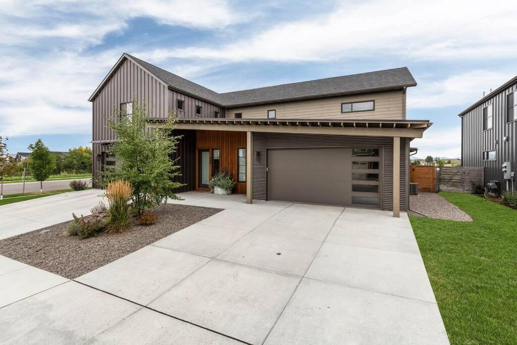 Luxury Townhome On The Park With Bridger Mtn Views 博兹曼 外观 照片
